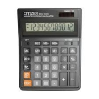 Калькулятор 12 разр, СITIZEN 444, черный 199*153мм
