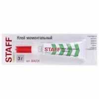Клей Секундный 3гр STAFF