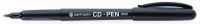 Маркер д/комп дисков Черный CD-PEN  (2606 0112)