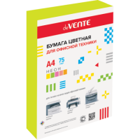 Бумага А4 500л Желтая НЕОН 80г