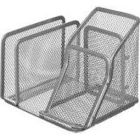 Подставка сетч серебро 4секц 14*13*13см