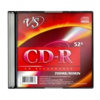 Диск CD-R 700Mb Slim Case