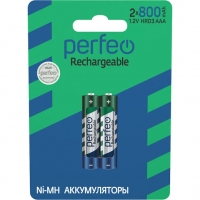Батарейка аккумуляторная ААА 800mAh Perfeo цена за 1шт