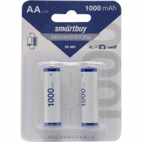 Батарейка аккумуляторная АА 1000mAh SmartBuy цена за 1шт