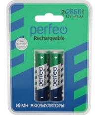 Батарейка аккумуляторная АА 2850mAh Perfeo цена за 1шт