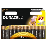 Батарейка Duracell LR6 12шт/уп (цена за 1шт)  (LR6)