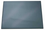 Подкладка на стол 500*700мм черная с прозрач лист  (7203)