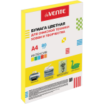 Бумага А4 100л Желтый Интенсив 80г