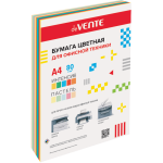 Бумага А4 100л Интенсив+Пастель 80г