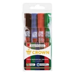 Маркеры перм 4цв 3мм Multi Marker CROWN
