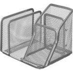 Подставка сетч серебро 4секц 14*13*13см
