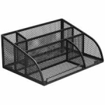 Подставка сетч черная 5секц 25*18*10см