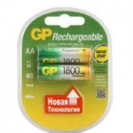 Батарейка аккумуляторная АА 1800mAh GP ПРЕДЗАРЯД цена за 1шт