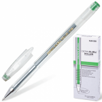 Ручка гел Зеленая 0,5мм  (HJR-500/зел)