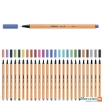 Ручка капиллярная зеленая 0,4мм  (88/36)